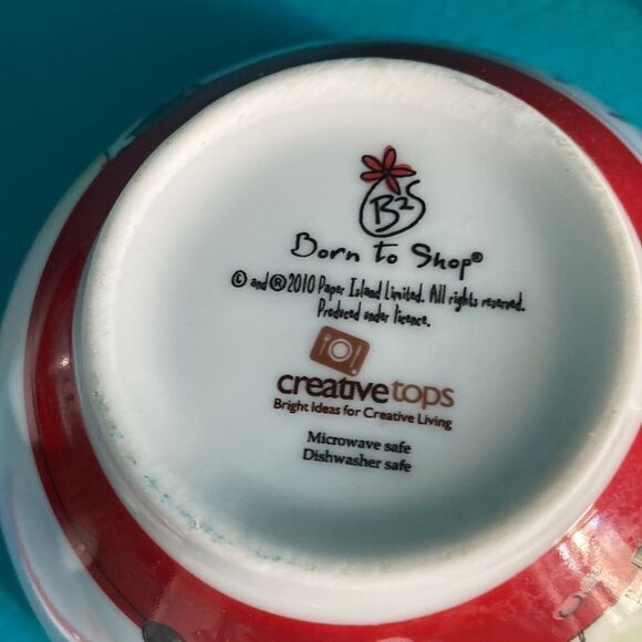 Whimsical Born To Shop Tea for One Stacking Cup & Teapot Oh Come Let Us Adore Me - Picture 7 of 7